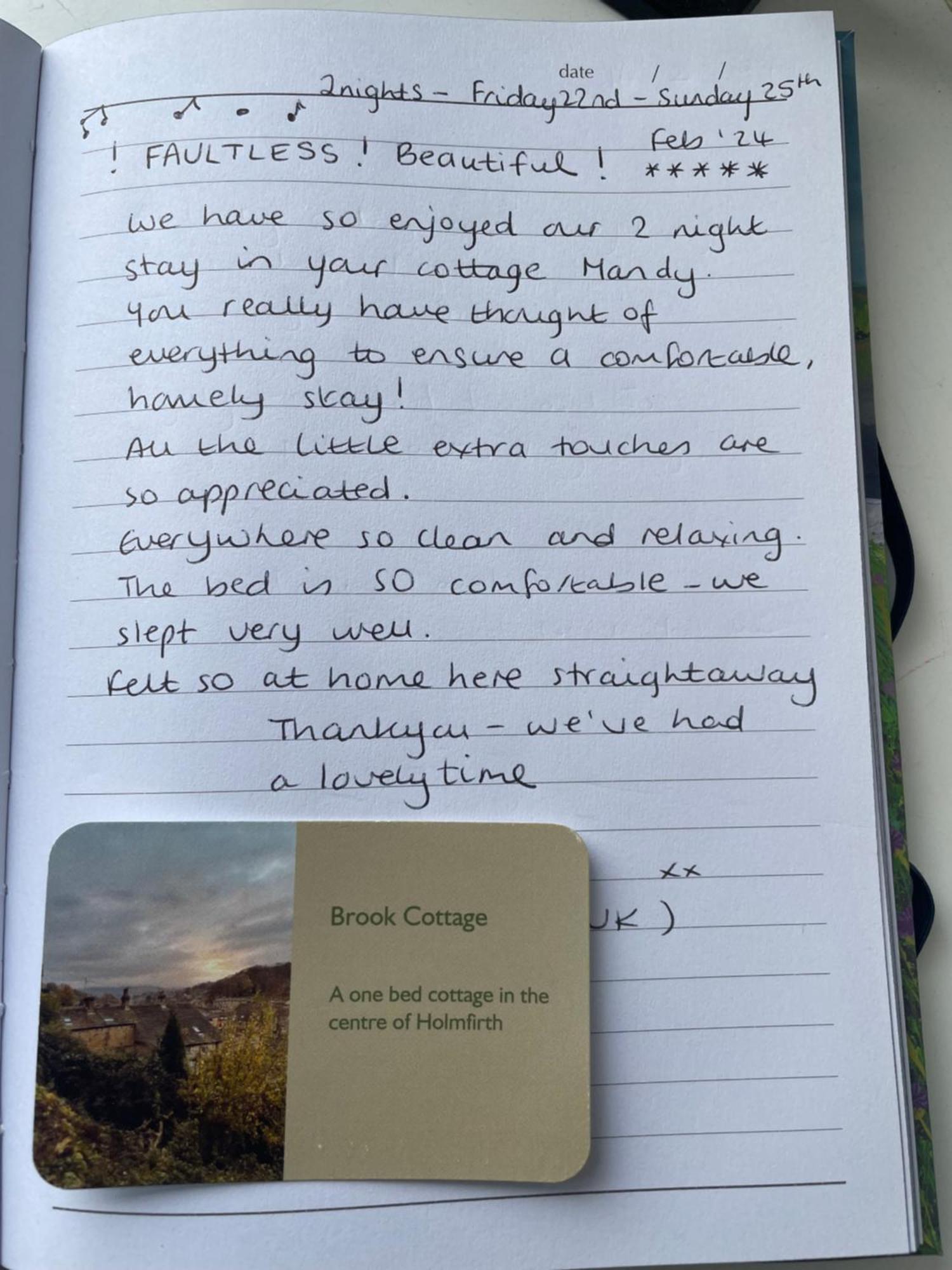 Brook Cottage ホルムファース エクステリア 写真